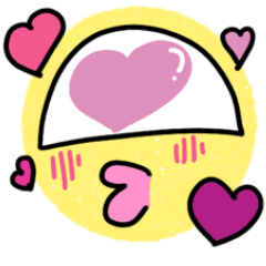 Emoji : Happy yellow 1 eye