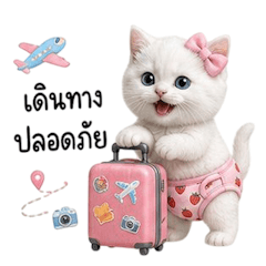 Pink Diaper Meow