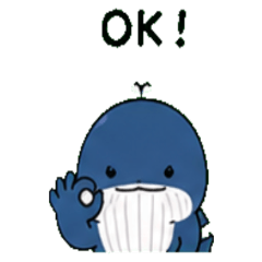 Whale Janapnese Greeting 01