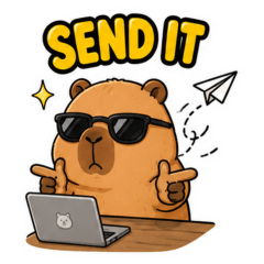 CAPYBARA OFFICE MOOD