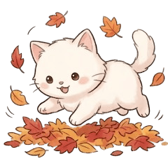 Fluffy Cat: Polite Fall
