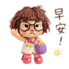 Moody girl 打招呼