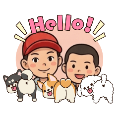 飯糰噗噗兄弟Q版圖