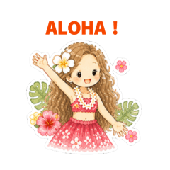 Hula dance - Hula girl