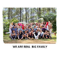 WE ARE REAL BIG FAMILY