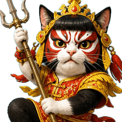 大貼圖：阿志頭陣頭囝仔(貓版)