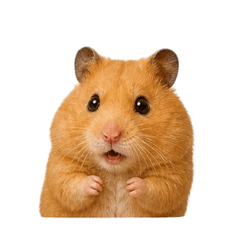 My hamster Pumpkin