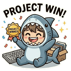 The Diligent Little Shark