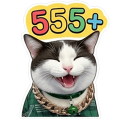 Cat a Conan Big Sticker2