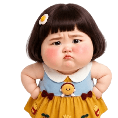 Funny face girl 228 EN