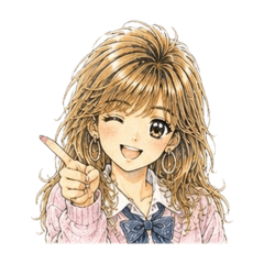 Showa-Girl stamp