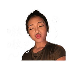 很美餒這個女生