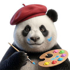 可愛動物區（熊貓）