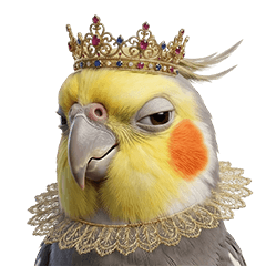 可愛動物區（玄鳳鸚鵡）小太陽
