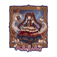 Magical Girl Kanon Librie's stamp