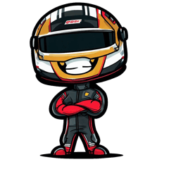 Everyday Racing Driver Stickers