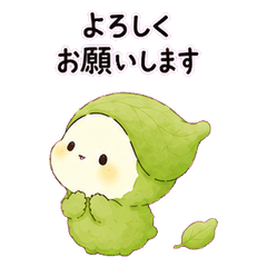 Soyoba-chan Gentle Work Stickers