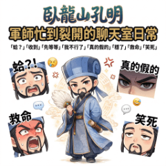 臥龍山孔明：軍師聊天室崩潰日常32彈