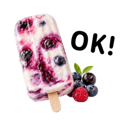 Daily Ice Cream Reply Stickers