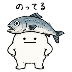 Lazy White Blob