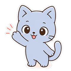 Kitten Daily Life 40 Stickers