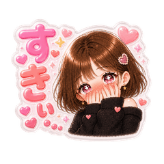 Himari Expressive Emotion Stickers