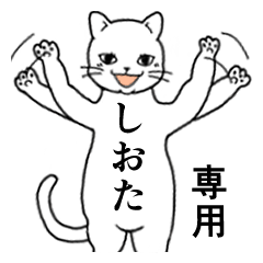 Name Sticker for Shiota Siota