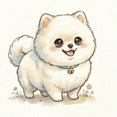 cute dog sticker1024
