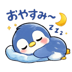 Simple & Cute Penguin Stickers