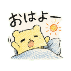 Scribbly Pencil Sticky Bear