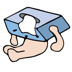 Wobbly Tissue-kun