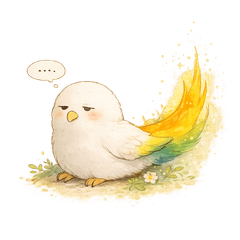 fluffy bird-poyapoya-tori