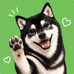 Original stamps by Shiba Inu Kunugi