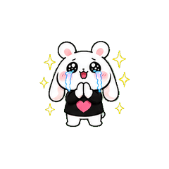 Kenny Oshikatsu Rabbit Stickers