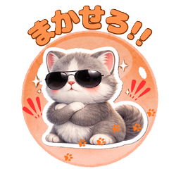 Cute Mochi Cat Stickers111