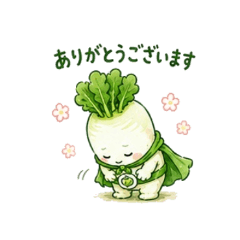Cute Veggie Work Stickers
