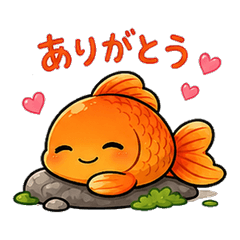 Lazy Goldfish Daily Stickers 4