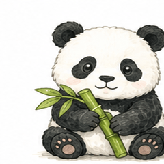Panda Daily Stickers.