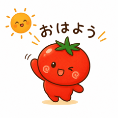 Cute Mini Tomato Stickers