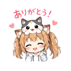 NEMU & MILK Cute Stickers