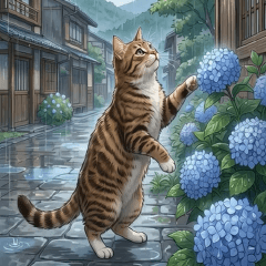 Pop-Up! Rainy Day Cats