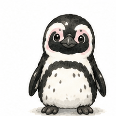 Baby Humboldt Penguin Daily Stickers