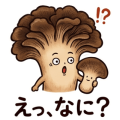 Maitake Buddy Daily Stickers