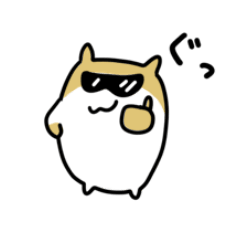 Sunglasses Hamu-chan