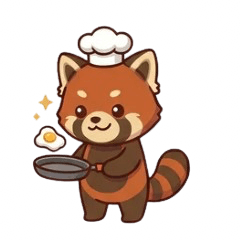 Cute Red Panda Stickers100