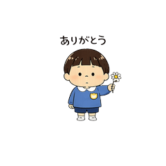 Deadpan Kid Stickers