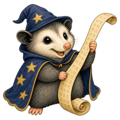 Receipt Wizard Possum