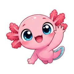 Bubble Axolotl Kid