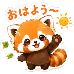 RedPanda-Everyday Useful Phrase Stickers