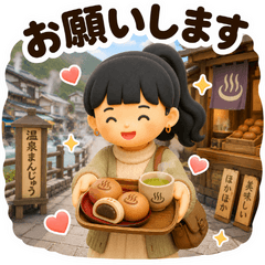 Hakone Food and Onsen Girl